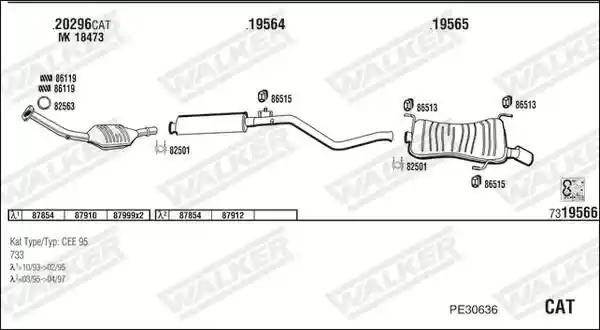 WALKER PE30636