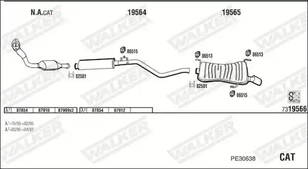 WALKER PE30638