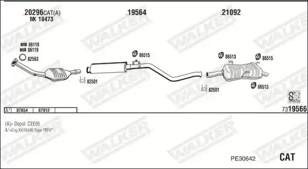 WALKER PE30642