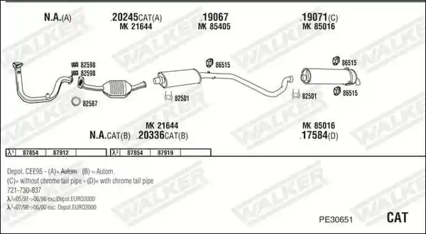 WALKER PE30651