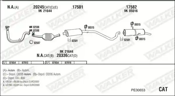 WALKER PE30653