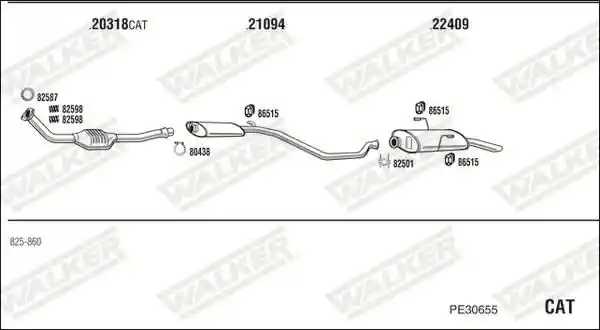 WALKER PE30655