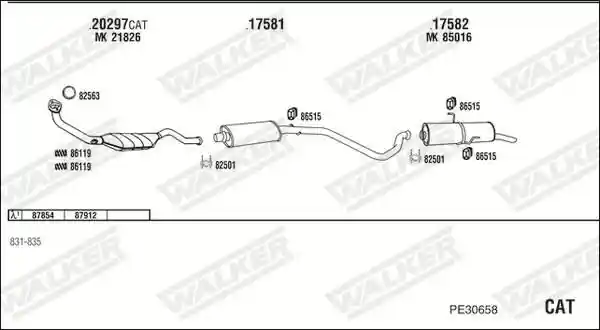 WALKER PE30658