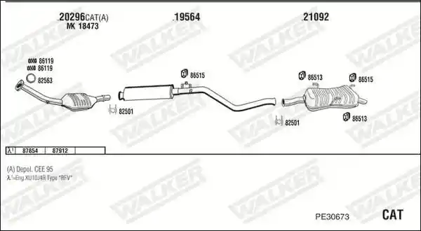 WALKER PE30673