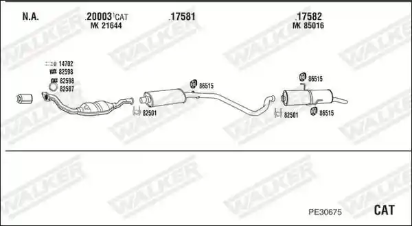 WALKER PE30675