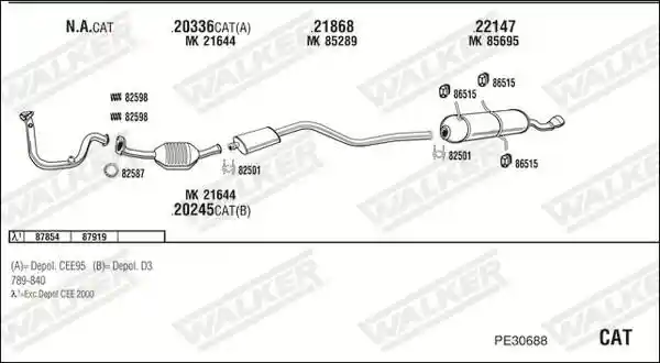 WALKER PE30688
