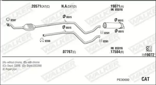 WALKER PE30692