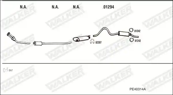 WALKER PE40314A