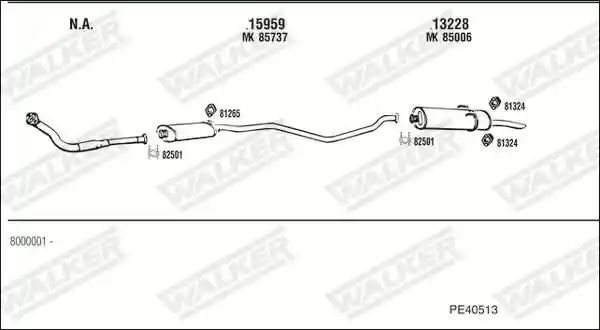 WALKER PE40513