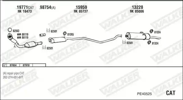 WALKER PE40525
