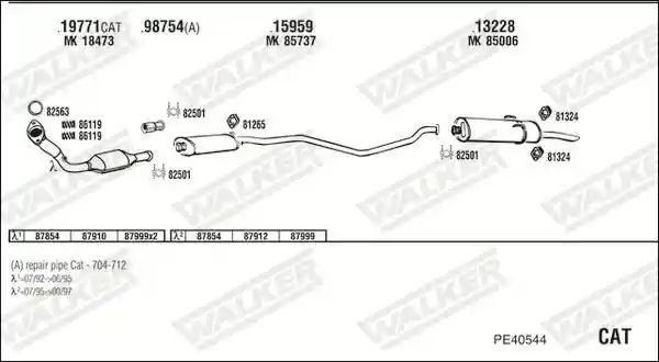 WALKER PE40544