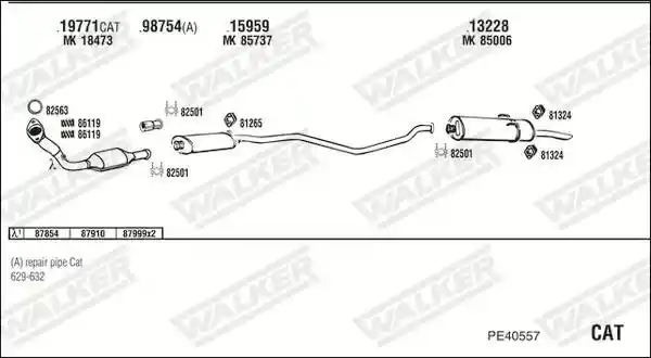 WALKER PE40557