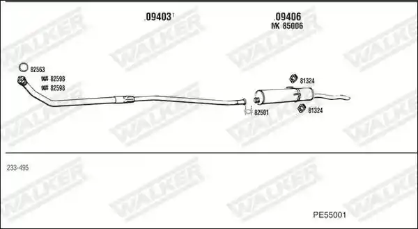 WALKER PE55001