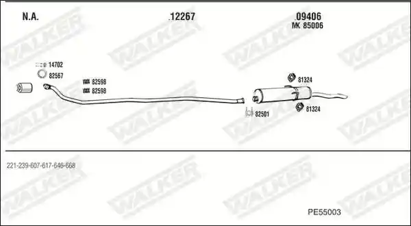 WALKER PE55003