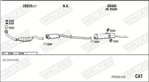 WALKER PE55012A
