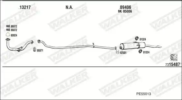 WALKER PE55013