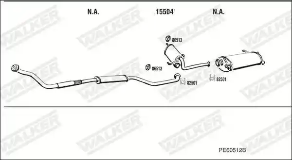 WALKER PE60512B