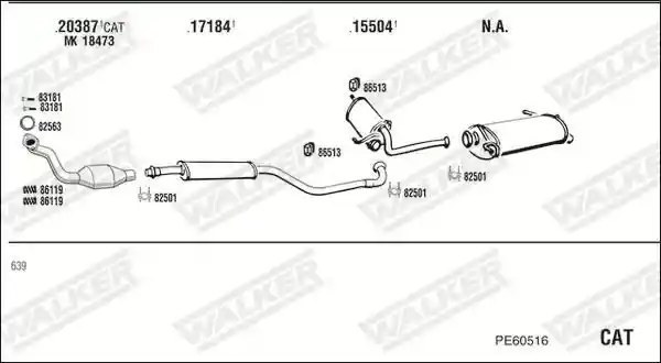 WALKER PE60516