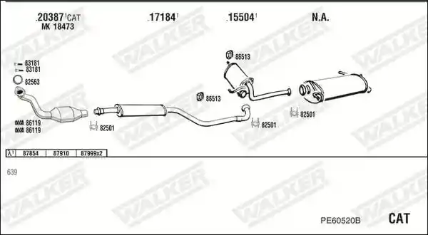 WALKER PE60520B