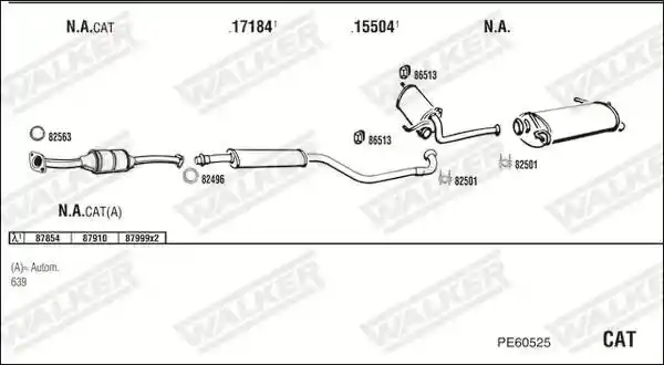 WALKER PE60525