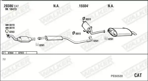 WALKER PE60530