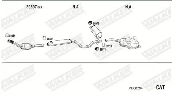 WALKER PE60704