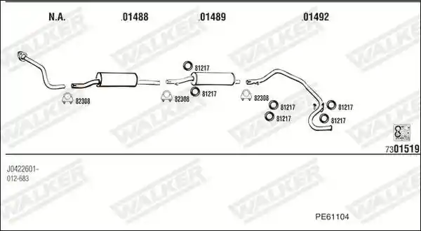 WALKER PE61104