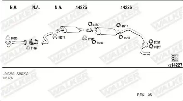 WALKER PE61105