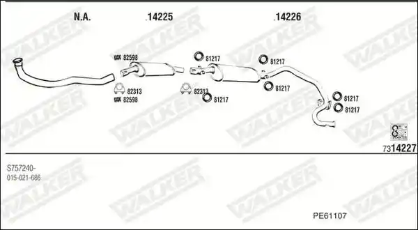 WALKER PE61107