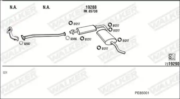 WALKER PE85001