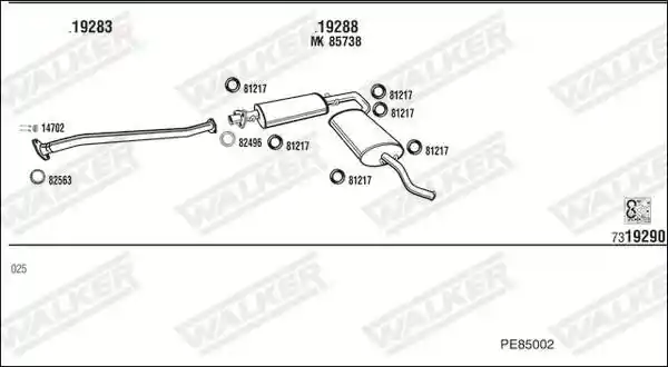 WALKER PE85002