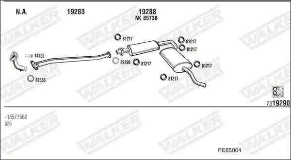 WALKER PE85004
