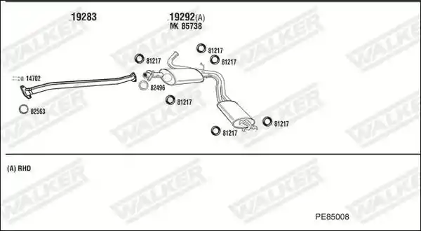 WALKER PE85008