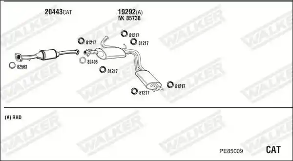 WALKER PE85009