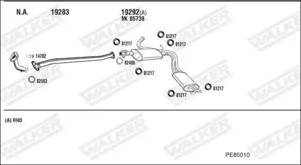 WALKER PE85010