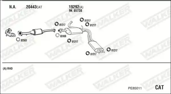 WALKER PE85011