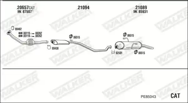 WALKER PE85043