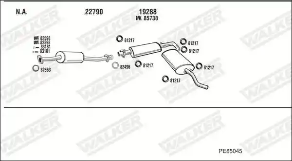 WALKER PE85045