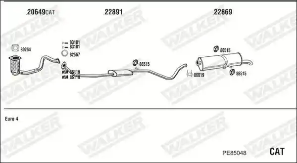 WALKER PE85048