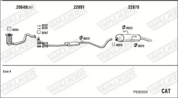 WALKER PE85050
