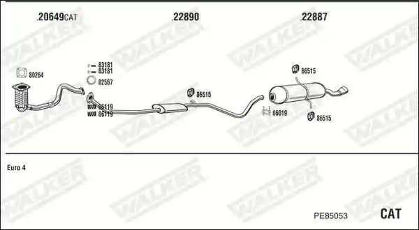 WALKER PE85053