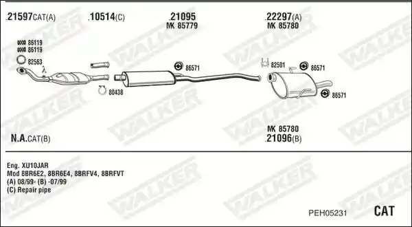 WALKER PEH05231