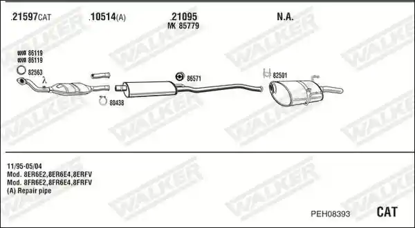 WALKER PEH08393