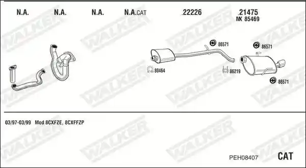 WALKER PEH08407