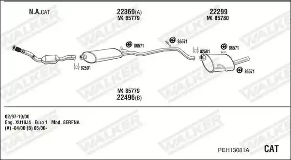 WALKER PEH13081A