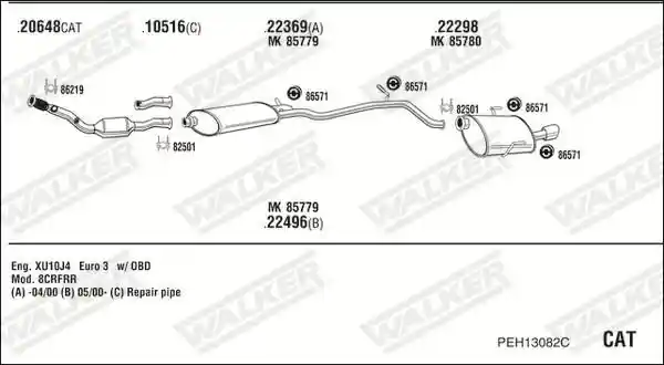WALKER PEH13082C