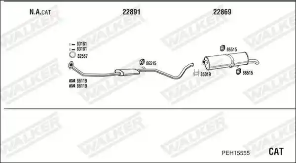 WALKER PEH15555