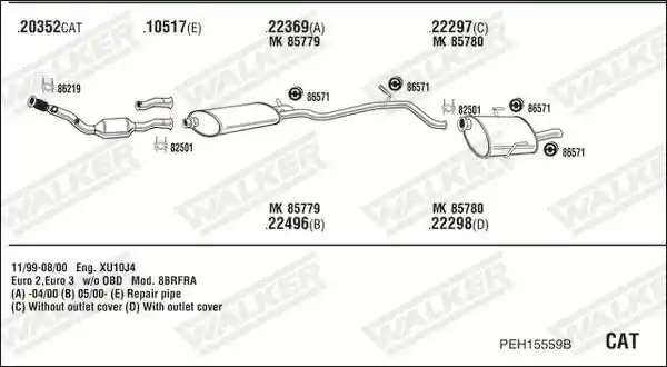 WALKER PEH15559B