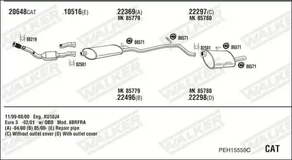 WALKER PEH15559C