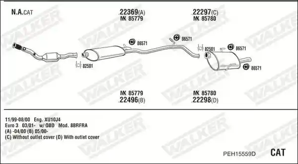 WALKER PEH15559D